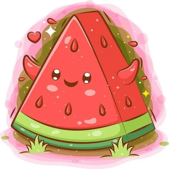 Avatar dưa hấu cute, điểm nhấn cho trang cá nhân Avatar dưa hấu cute, điểm nhấn cho trang cá nhân