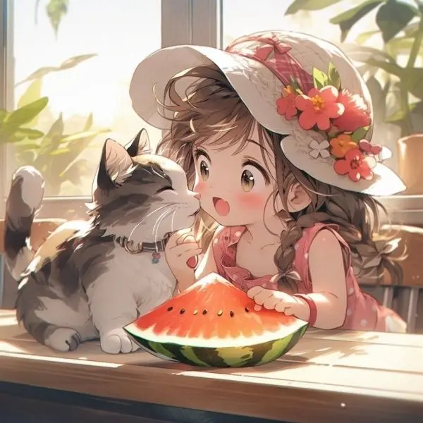 Tỏa sáng trên mạng xã hội với avatar dưa hấu cute độc đáo Tỏa sáng trên mạng xã hội với avatar dưa hấu cute độc đáo