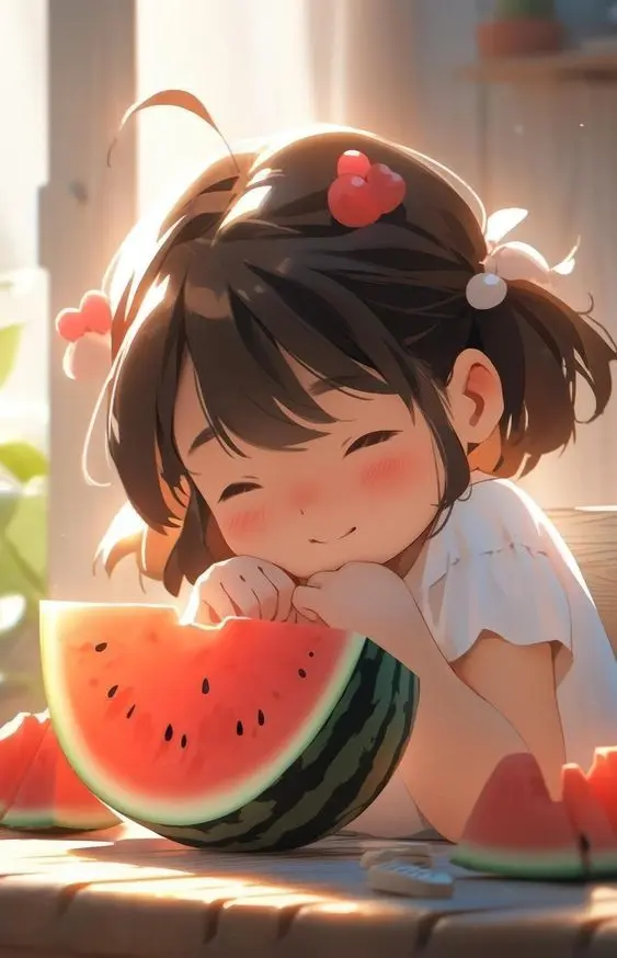 Phong cách ngộ nghĩnh với avatar dưa hấu cute siêu hài Phong cách ngộ nghĩnh với avatar dưa hấu cute siêu hài