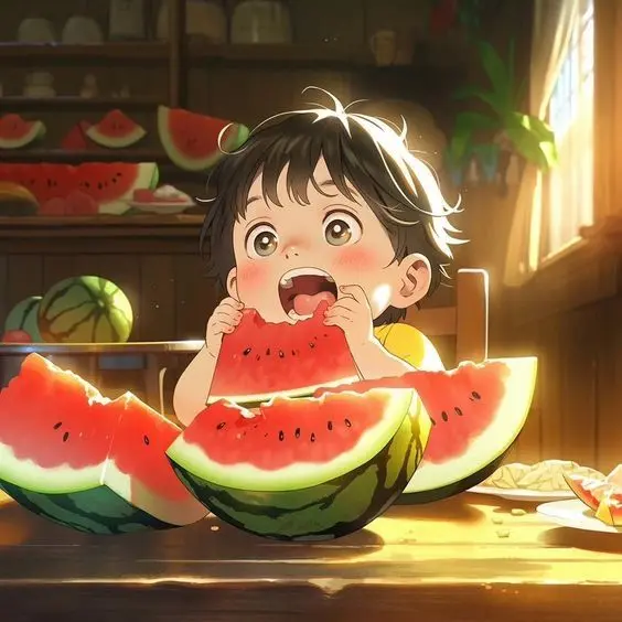 Avatar dưa hấu cute giúp bạn tỏa sáng mỗi ngày Avatar dưa hấu cute giúp bạn tỏa sáng mỗi ngày