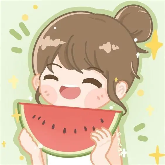 Tăng sự yêu thích với avatar dưa hấu cute đầy sáng tạo Tăng sự yêu thích với avatar dưa hấu cute đầy sáng tạo