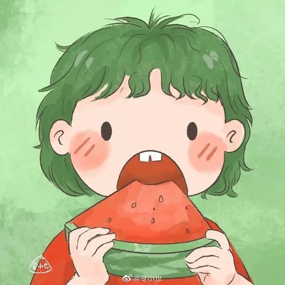 Avatar dưa hấu cute, biểu tượng của sự đáng yêu7 Avatar dưa hấu cute, biểu tượng của sự đáng yêu7