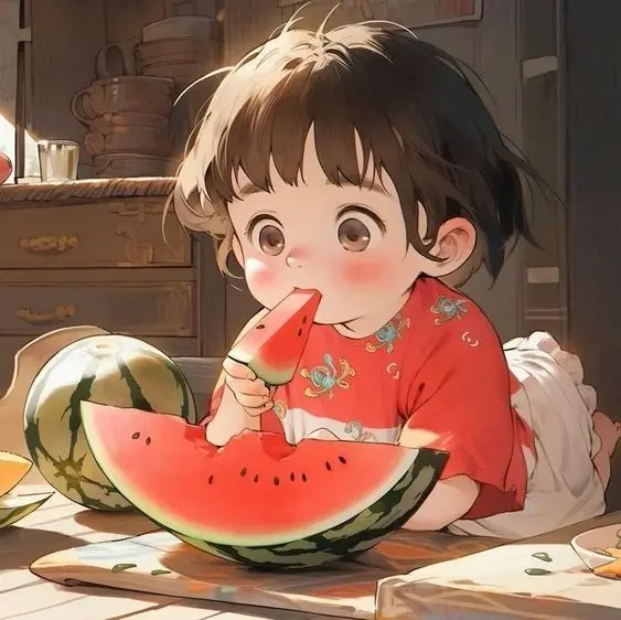 Phong cách tươi trẻ với avatar dưa hấu cute độc lạ Phong cách tươi trẻ với avatar dưa hấu cute độc lạ
