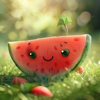 Tăng tương tác với avatar dưa hấu cute cực dễ thương Tăng tương tác với avatar dưa hấu cute cực dễ thương