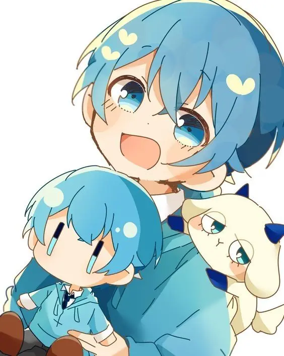 Avatar màu xanh dương cute, nổi bật với gam màu dịu nhẹ. Avatar màu xanh dương cute, nổi bật với gam màu dịu nhẹ.