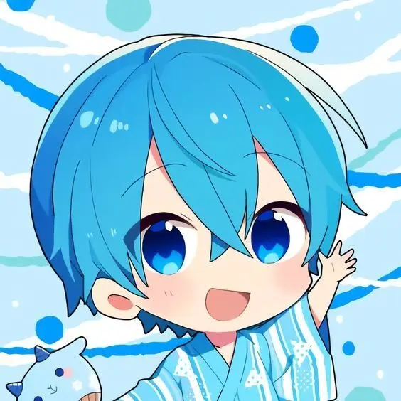 Hình xanh dương cute, lan tỏa năng lượng tích cực. Hình xanh dương cute, lan tỏa năng lượng tích cực.