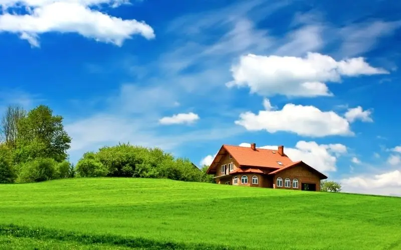 Phong cảnh trang trại xanh mướt, vẻ đẹp hoang sơ và thanh bình. Phong cảnh trang trại xanh mướt, vẻ đẹp hoang sơ và thanh bình.