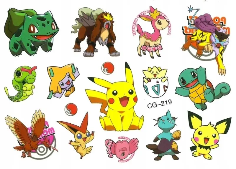 Chibi ảnh Pokemon cute trong không gian hoạt hình Chibi ảnh Pokemon cute trong không gian hoạt hình