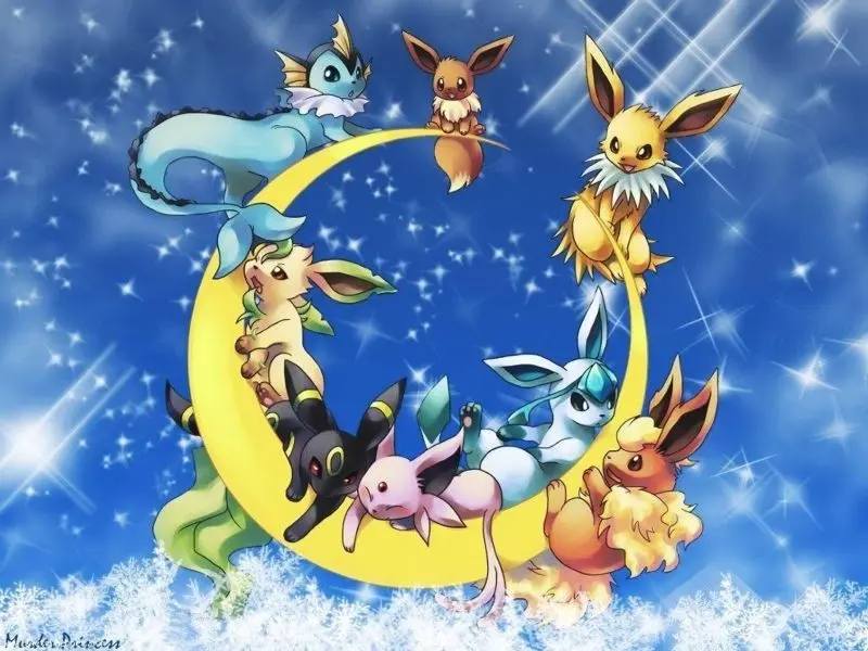 Chibi ảnh Pokemon cute với Pikachu nháy mắt Chibi ảnh Pokemon cute với Pikachu nháy mắt