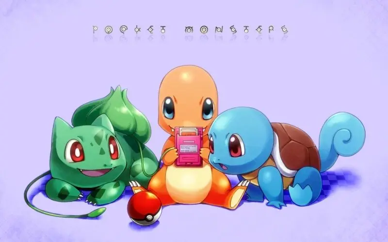 Chibi ảnh Pokemon cute của Charmander đùa nghịch cùng bướm Chibi ảnh Pokemon cute của Charmander đùa nghịch cùng bướm
