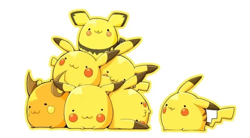 Chibi ảnh Pokemon cute cùng Bulbasaur ôm cây con Chibi ảnh Pokemon cute cùng Bulbasaur ôm cây con