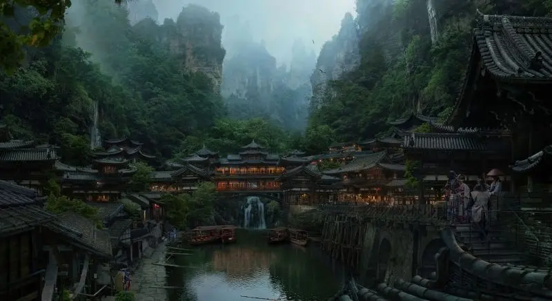 Ngôi làng cổ xưa đẹp mê hồn với kiến trúc mang đậm dấu ấn lịch sử. Ngôi làng cổ xưa đẹp mê hồn với kiến trúc mang đậm dấu ấn lịch sử.