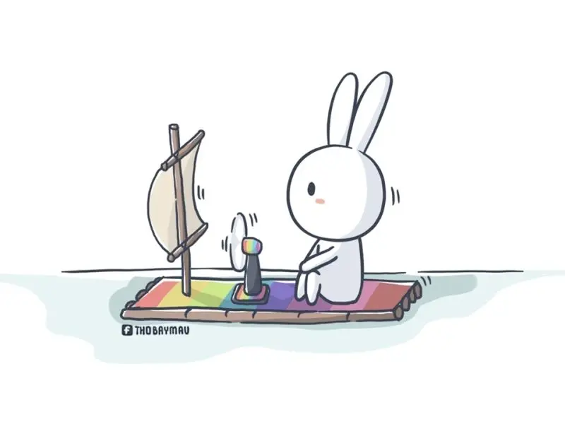 Thỏ bảy màu avatar, mang lại cảm giác gần gũi và ngộ nghĩnh Thỏ bảy màu avatar, mang lại cảm giác gần gũi và ngộ nghĩnh