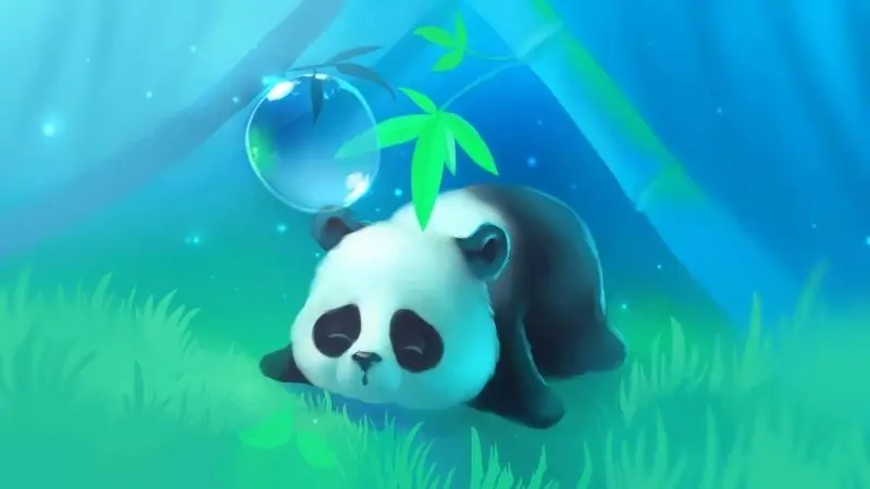 Hình nền gấu trúc chibi, tạo sự mới mẻ và ngộ nghĩnh cho hình đại diện Hình nền gấu trúc chibi, tạo sự mới mẻ và ngộ nghĩnh cho hình đại diện