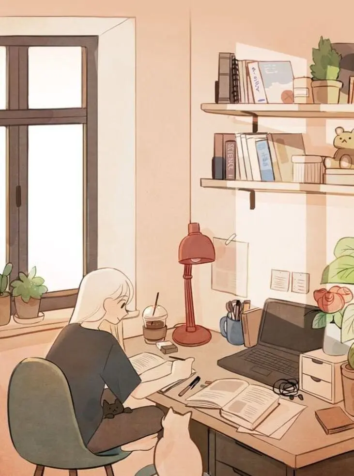 Đơn giản mà ý nghĩa với avatar học tập hot trend