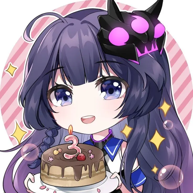 Hình ảnh avatar màu tím cute, tỏa sáng với phong cách dễ thương. Hình ảnh avatar màu tím cute, tỏa sáng với phong cách dễ thương.
