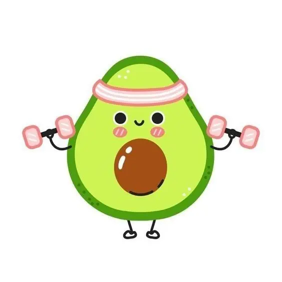 Hình ảnh avatar quả bơ cute, tạo cảm giác thân thiện và hài hước Hình ảnh avatar quả bơ cute, tạo cảm giác thân thiện và hài hước