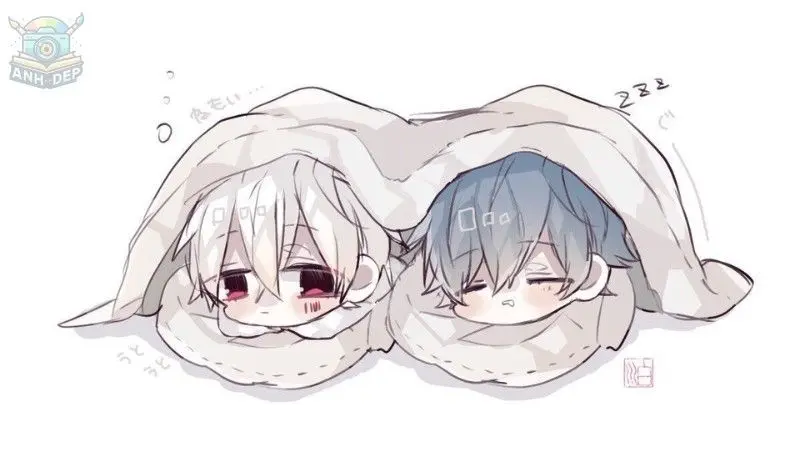 Ảnh chibi buồn với ánh mắt xa xăm Ảnh chibi buồn với ánh mắt xa xăm