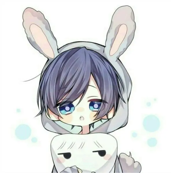 Ảnh chibi buồn ngồi lặng lẽ một mình Ảnh chibi buồn ngồi lặng lẽ một mình