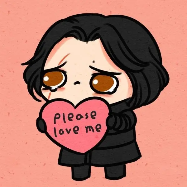 Ảnh chibi buồn với khuôn mặt đáng thương Ảnh chibi buồn với khuôn mặt đáng thương