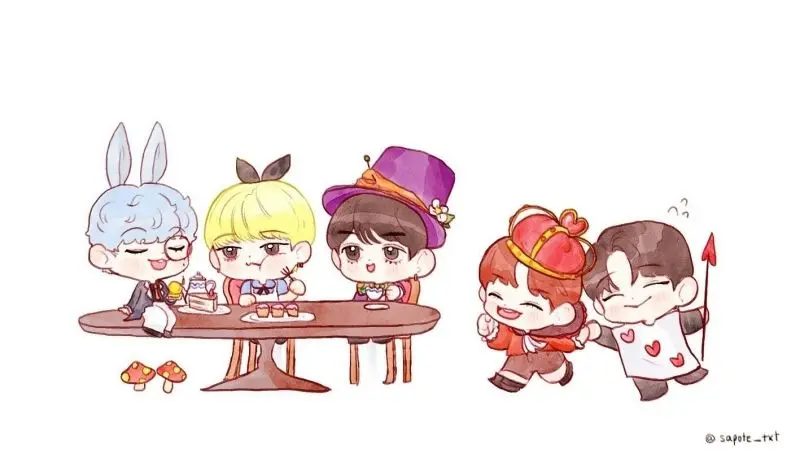 Ảnh chibi hài hước với biểu cảm ngộ nghĩnh Ảnh chibi hài hước với biểu cảm ngộ nghĩnh