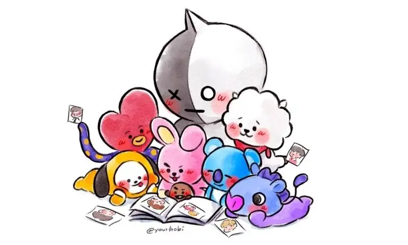 Ảnh chibi hài hước với đôi mắt to tròn ngây thơ Ảnh chibi hài hước với đôi mắt to tròn ngây thơ