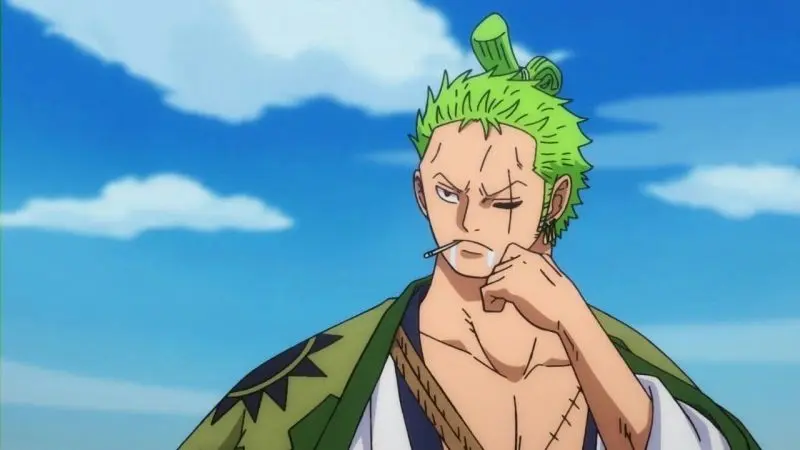 Ảnh Zoro chibi ngầu nhất và chiếc khăn quấn đầu