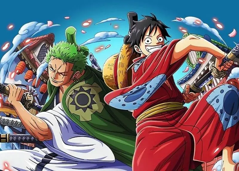 Ảnh Zoro chibi ngầu nhất với tư thế chiến binh