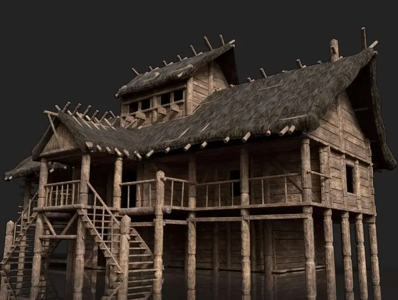 Nhà cổ kính với nét đẹp mộc mạc và chân thực