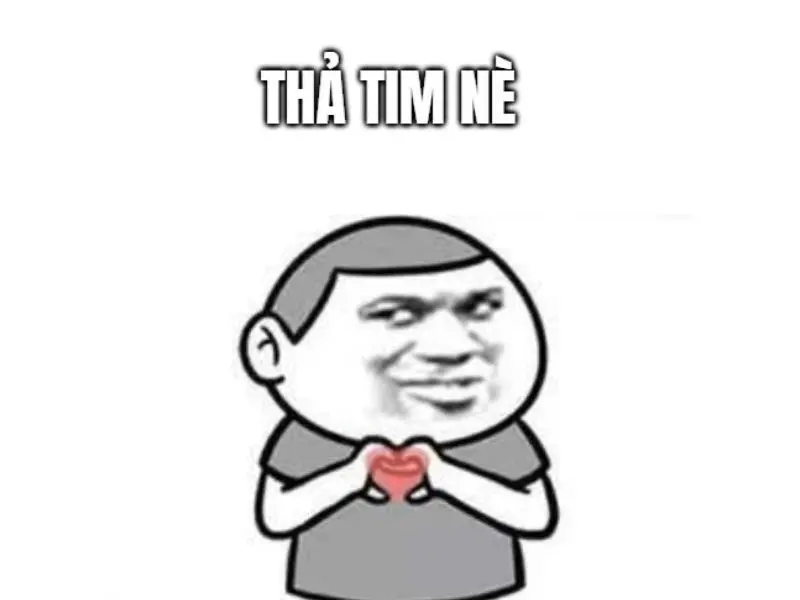 Meme cảm ơn cute đáng yêu dễ dàng truyền tải cảm xúc