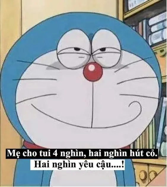 Doraemon meme khiến người xem không thể nhịn cười