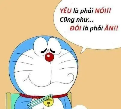 Meme Doraemon nổi tiếng với biểu cảm dễ thương