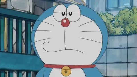 Doraemon meme hài hước với biểu cảm ngộ nghĩnh
