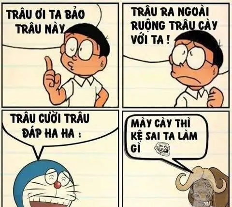 Meme Doraemon khiến cộng đồng mạng thích thú