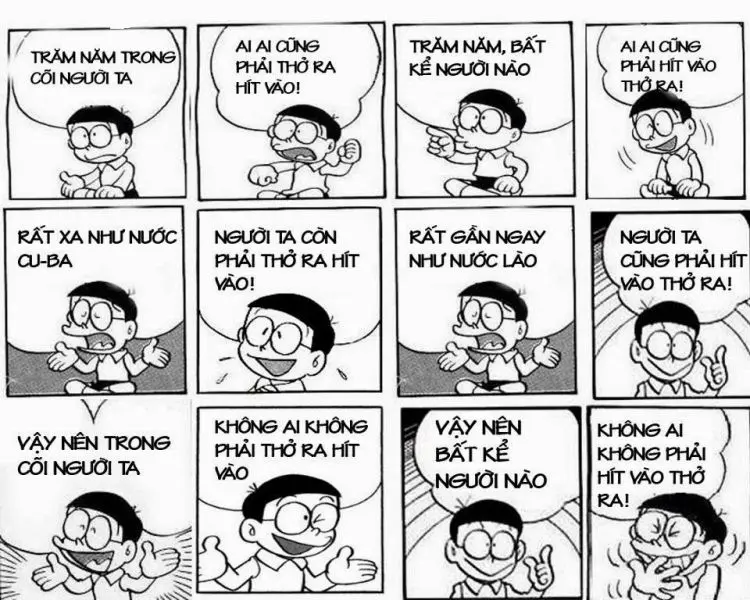 Doraemon meme được yêu thích trên mạng