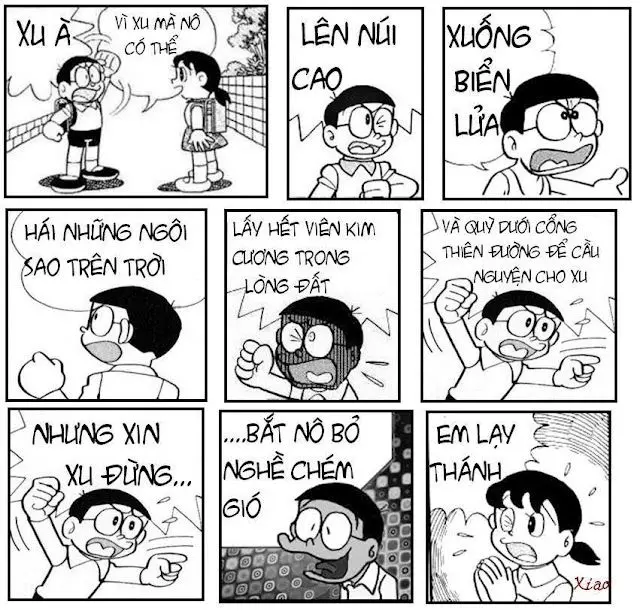 Doraemon meme khiến mọi người cười không ngớt