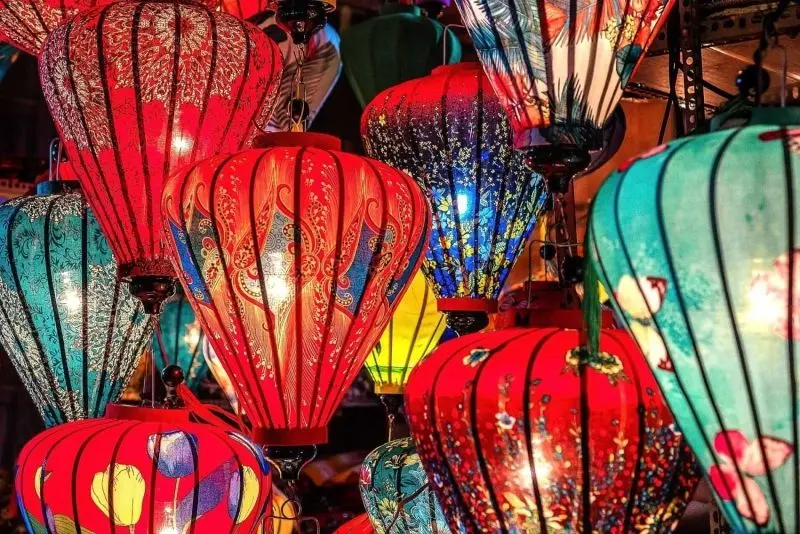 Phong cảnh đèn lồng truyền thống 50 Phong cảnh đèn lồng truyền thống 50