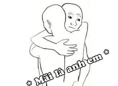 Meme anh em an ủi nhau bằng dầu ăn