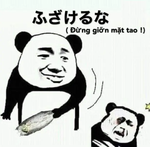 Meme chửi thuê gây ấn tượng mạnh mẽ