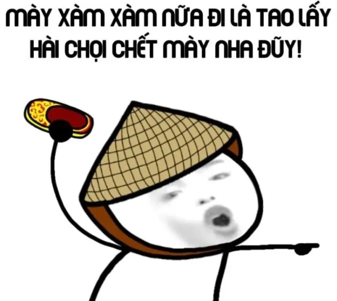 Meme chửi người với các câu nói độc đáo