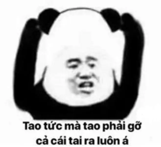 Biểu cảm meme chửi khiến người xem bật cười