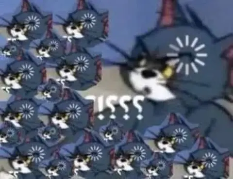 Meme không hiểu với ánh mắt bối rối