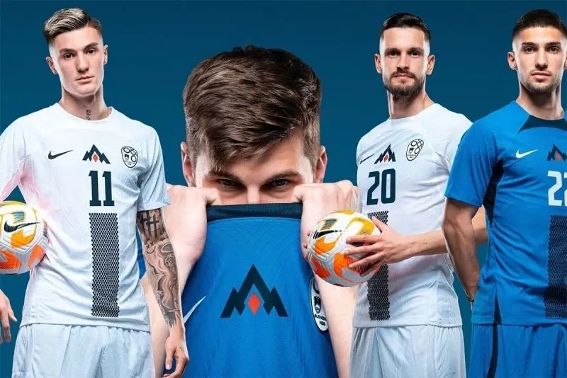 Ảnh đội tuyển Slovenia mang đến sự phấn khích cho cộng đồng yêu bóng đá