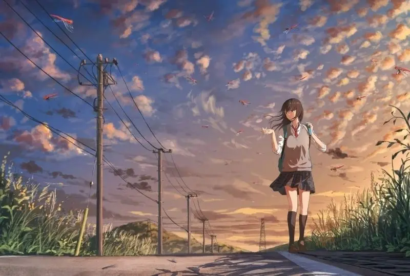 Ảnh nền máy tính anime cute đơn giản nhưng cuốn hút Ảnh nền máy tính anime cute đơn giản nhưng cuốn hút