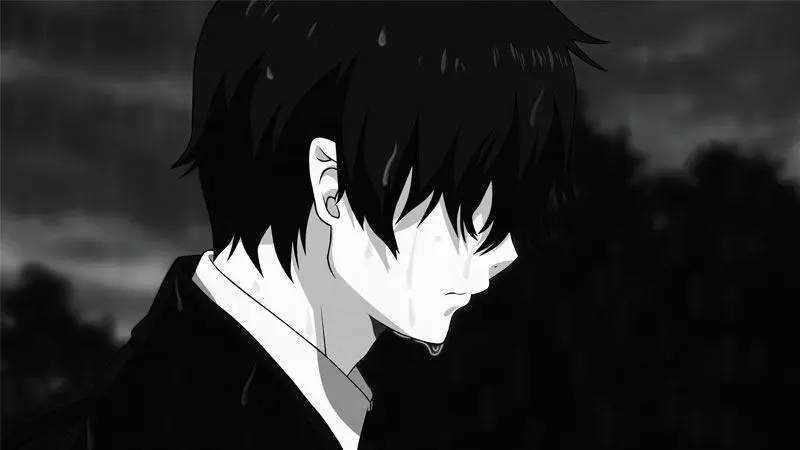Ảnh buồn anime với khung cảnh đầy hoài niệm