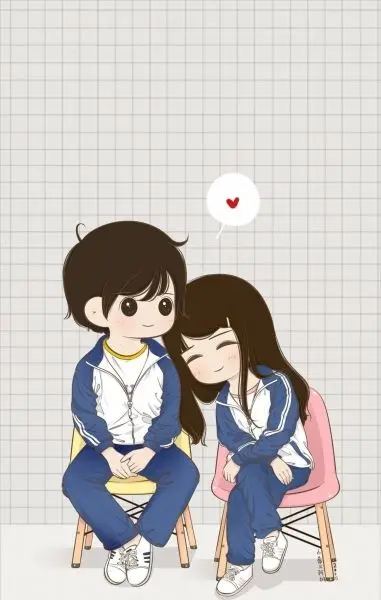 Ảnh đôi cute lan tỏa sự hạnh phúc