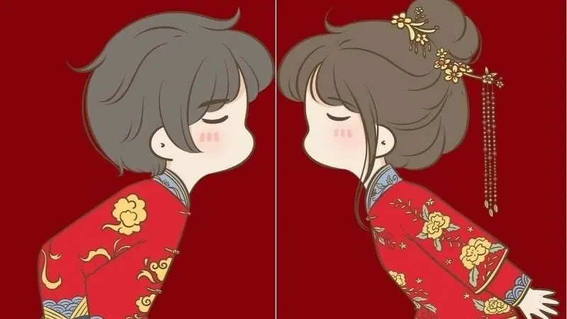 Chọn ảnh đôi cute để chia sẻ yêu thương