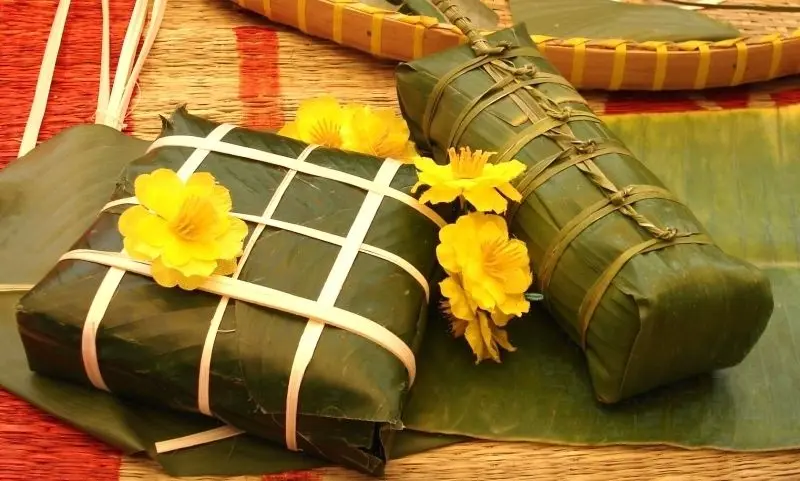 Bánh chưng ngày Tết là biểu tượng của sự no đủ Bánh chưng ngày Tết là biểu tượng của sự no đủ