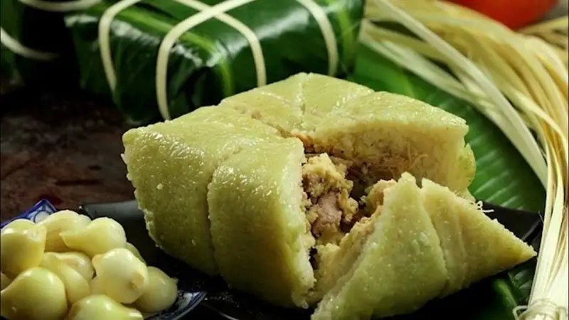 Hình ảnh bánh chưng ngày Tết làm ấm lòng người xa quê Hình ảnh bánh chưng ngày Tết làm ấm lòng người xa quê