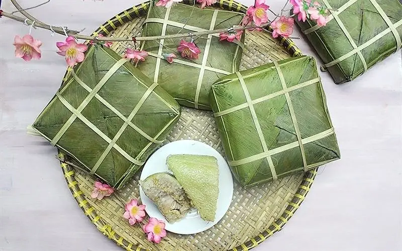 Hình ảnh bánh chưng ngày Tết đậm đà bản sắc dân tộc Hình ảnh bánh chưng ngày Tết đậm đà bản sắc dân tộc